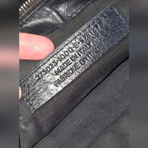 ××× SOLD ××× Balenciaga Classic Clip Clutch - Picture 13 of 15